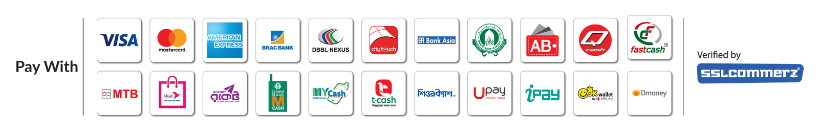 Pay With SSLCommerz